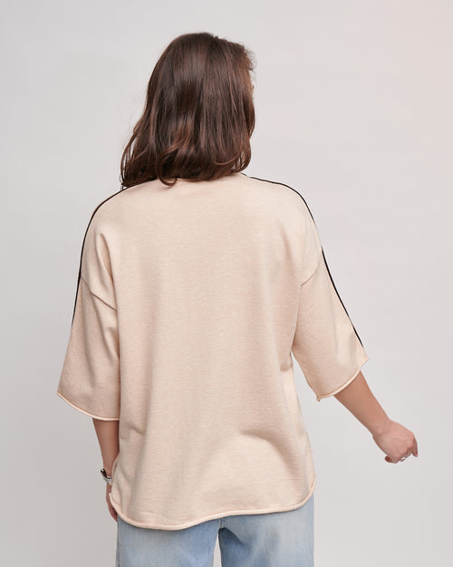 Sweter "L" w paski
