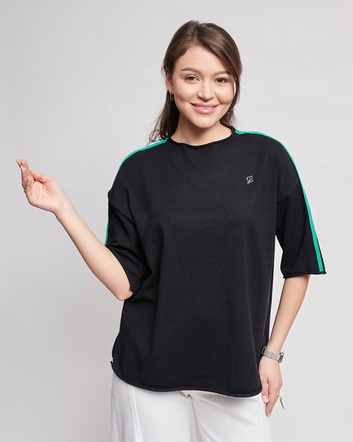 Sweter "L" w paski