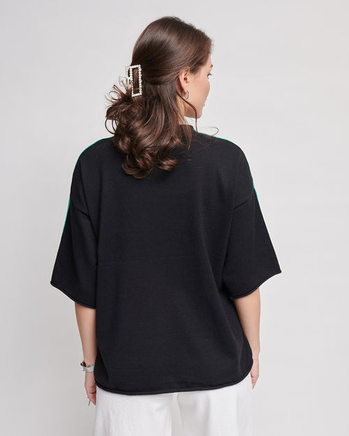 Sweter "L" w paski