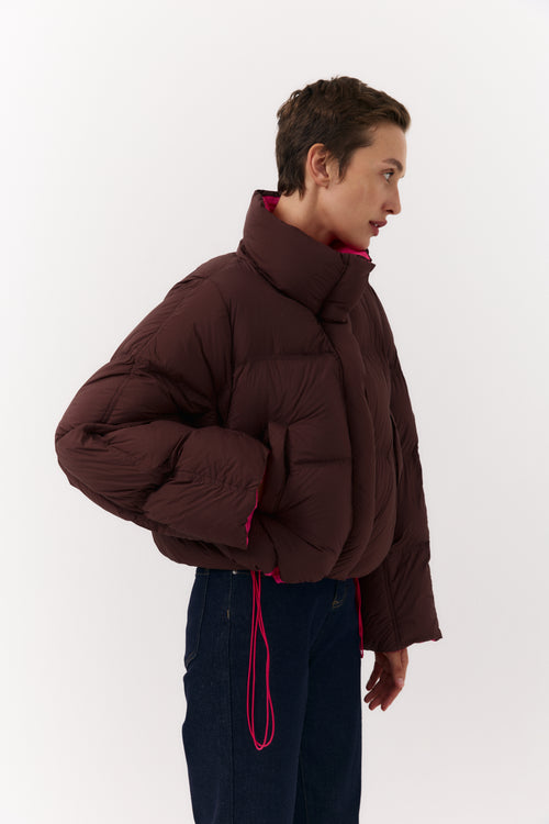 Chilly Aura Short quilted down jacket