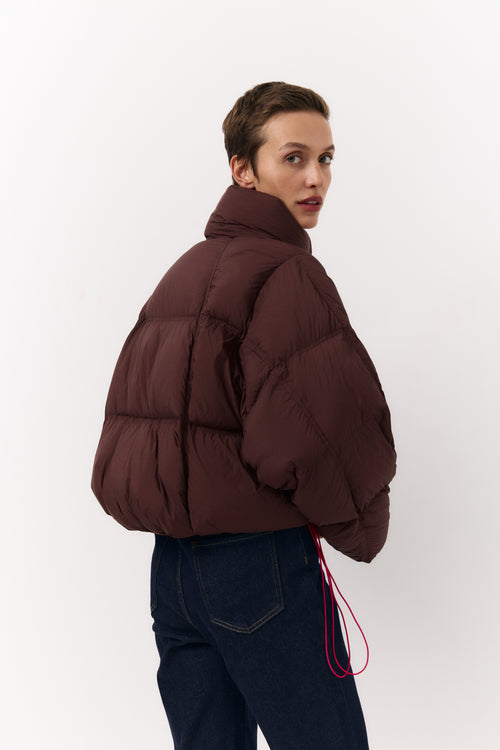 Chilly Aura Short quilted down jacket